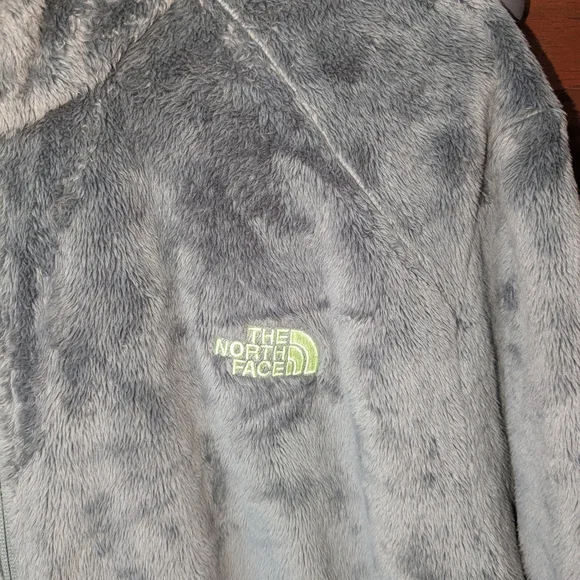 The North Face Women's Fleece Jacket Green Zip Up XXXL - Picture 5 of 5